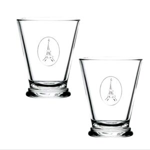 La Rochere Eiffel Tower Short Tumbler Glasses